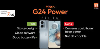 Moto G24 Power review